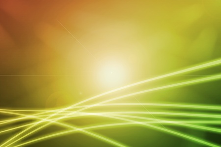 abstract background with magic lighting and sun