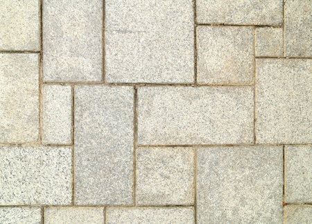 detail of tiles at the street