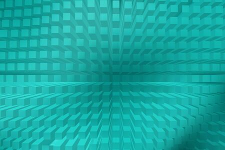 abstract 3d background of square box