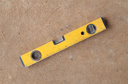 yellow block level with bubble
