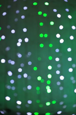 bokeh light blur of the LED lamp in the nightの写真素材