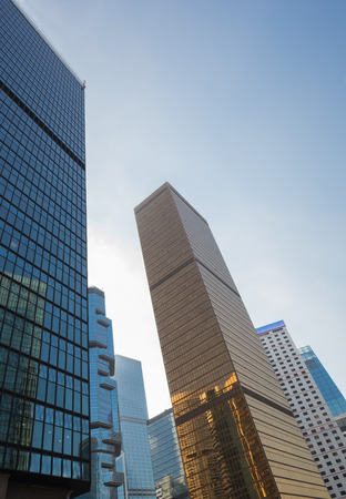 Building in Hong Kong city, China