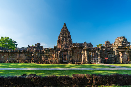 Prasat Khao Phanom Rung Historical park in Buriram city, Thailandのeditorial素材