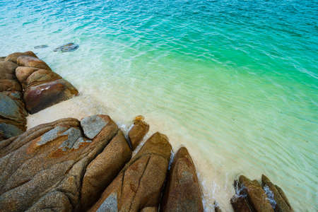 sea beach at Koh MunNork Island, Rayong, Thailand