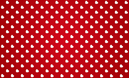 Illustration of St. Valentines day red pattern backgroundの写真素材