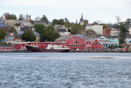 Lunenburg is the best surviving example of a planned British colonial settlement in North America.の写真素材
