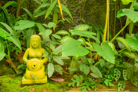 This botanical garden highlights Japanâs native plants and flowers, featuring curated landscapes and educational exhibits promoting horticultural beauty and conservation.の写真素材