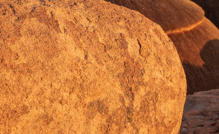 Natural rock wall background. Taken in Damaraland, in Namibiaの写真素材