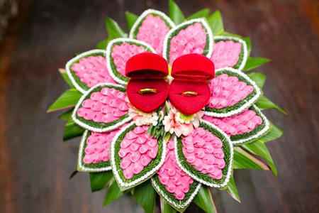 Wedding ringsの写真素材