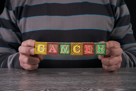 CANCER word conceptの写真素材