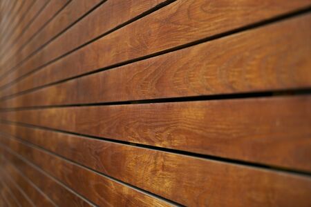 Wooden Planks in Perspective Background