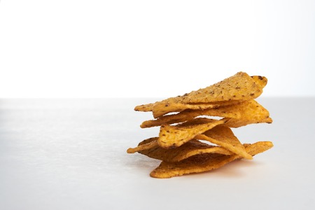 Mexican nachos chipsの写真素材