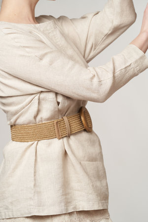 Female trendy summer clothing collection. Women fashion clothes modelの写真素材