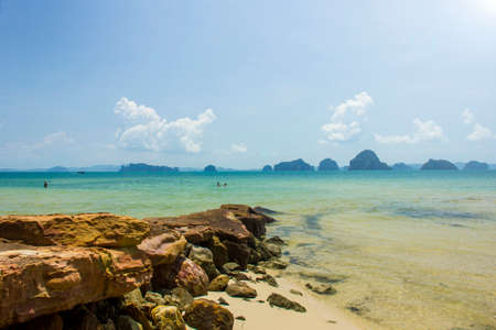 Thailand sea and beachの写真素材