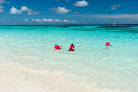 Andaman Sea and Blue Sky,Island in the Andaman Sea off the coast of, and part of, Phang Nga Province, southern Thailandのeditorial素材