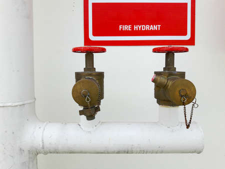 Fire hydrant,Industrial zoneの写真素材