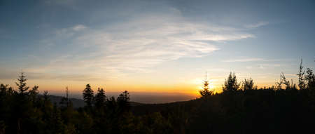 Black Forest High Road Panoramaの写真素材