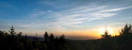 Black Forest High Road Panoramaの写真素材