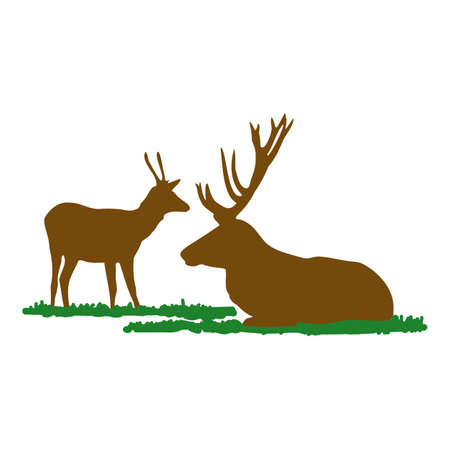 deerのイラスト素材