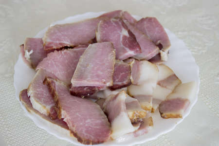 smoked meat and bacon
