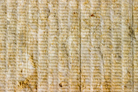 Mineral rockwool panel background, wall insulation backgroundの写真素材