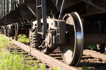 The freight car costs on metal ways