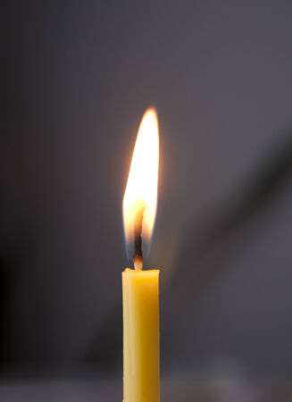 candle on the dark backgroundの写真素材