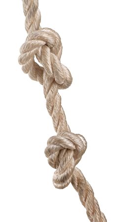 knot on a white background