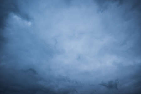 storm cloud background dark blueの写真素材