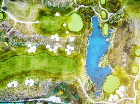 Kharkiv, Ukraine - September 24, 2016: Kharkiv golf club Superior Golf and Spa Resortのeditorial素材