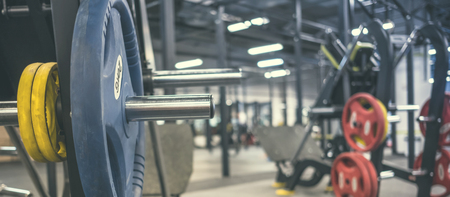 Weight in a modern gym