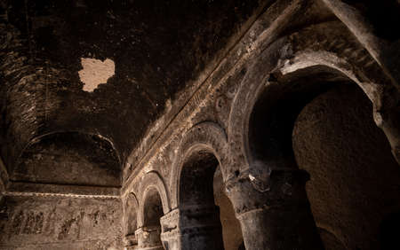 Astonishing Selime Monastery in Cappadocia, Turkeyの写真素材