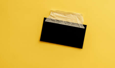 Business card with copy spaceの写真素材
