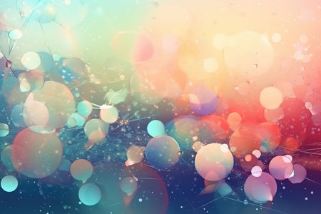 abstract color paint background in pastel colors, generative AIの素材