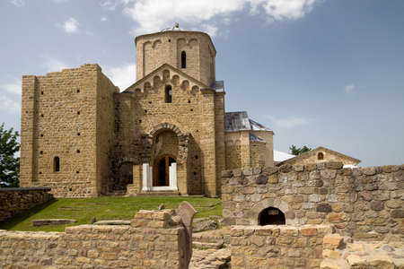 Old  orthodox Monastery Djurdjevi Stupovi in Serbia near Novi Pazar town