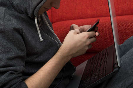 Pirate stealing password and identity, computer crime