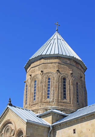 Dome of Samtavro Transfiguration Orthodox Church in Georgia