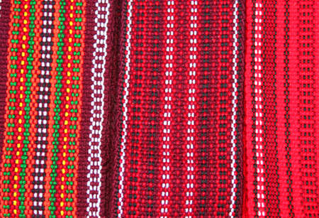 Detail of several ribbons