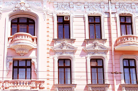 Old building in Odessa, Ukraineのeditorial素材