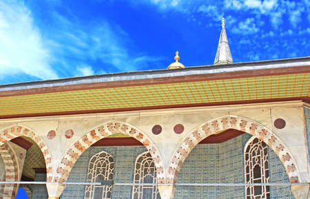 Roof of Topkapi Palace in Istanbul, Turkeyのeditorial素材