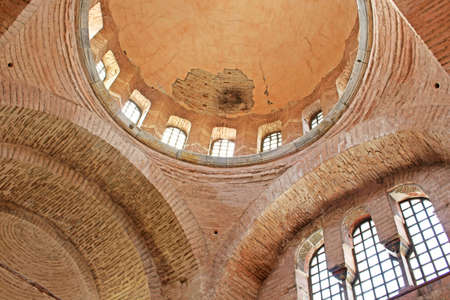 Interior in Chora Kariye church in Istanbul, Turkeyのeditorial素材