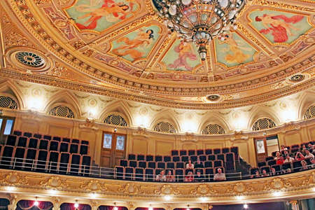 Interior of Solomiya Krushelnytska State Academic Opera and Ballet Theatre 1897  1900 Lviv Ukraine
