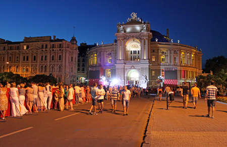 Closing ceremony of Odessa International Film Festival in Odessa, Ukraineのeditorial素材
