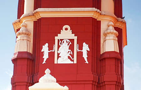 Details of Laxminarayan Temple in Delhi, Indiaの写真素材