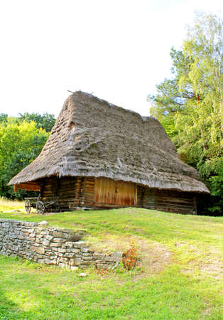 Old traditional house in Ukraineのeditorial素材