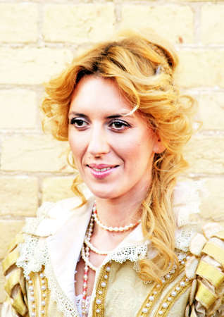 Ukrainian Singer Illaria at Music Festival Medieval Baroque on September 29, 2012 in Kiev, Ukraine