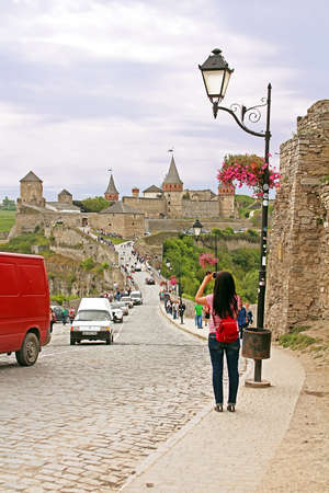Kamianets-Podilskyi Castle is a former Ruthenian-Lithuanian castle and a later three-part Polish fortress located in the historic city of Kamianets-Podilskyi, Ukraineのeditorial素材