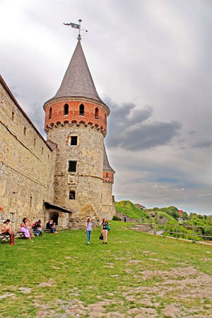 Kamianets-Podilskyi Castle is a former Ruthenian-Lithuanian castle and a later three-part Polish fortress located in the historic city of Kamianets-Podilskyi, Ukraineのeditorial素材