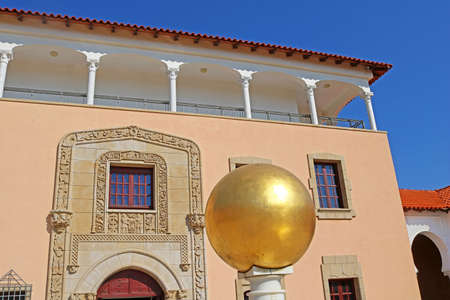 Ralli museum yard, Caesarea, Israelのeditorial素材