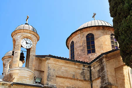 The Cana Greek Orthodox Wedding Church in Cana of Galilee, Kfar Kana, Israelの写真素材